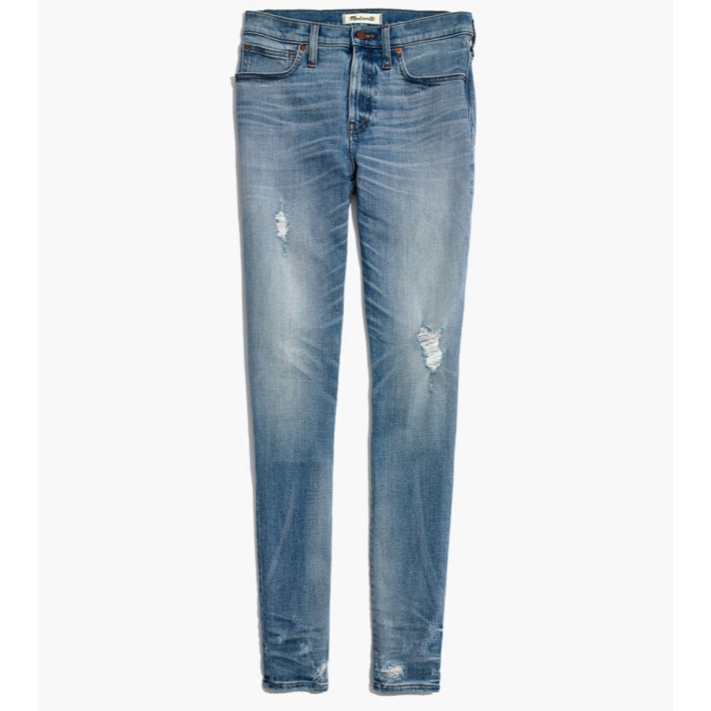 Madewell 9” High Rise Skinny Jeans: Deconstructed